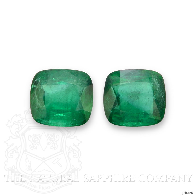 24.28 Ct.Tw. Emerald Pair from Colombia