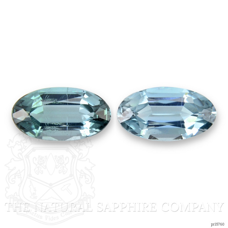 1.71 Ct.Tw. Blue Tourmaline Pair from Namibia