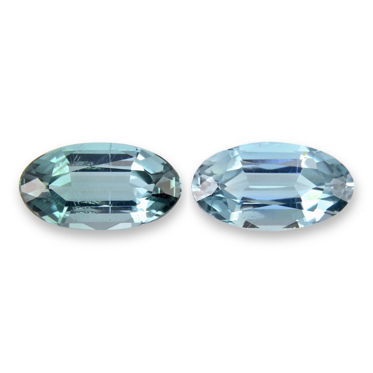 1.71 Ct.Tw. Blue Tourmaline Pair from Namibia