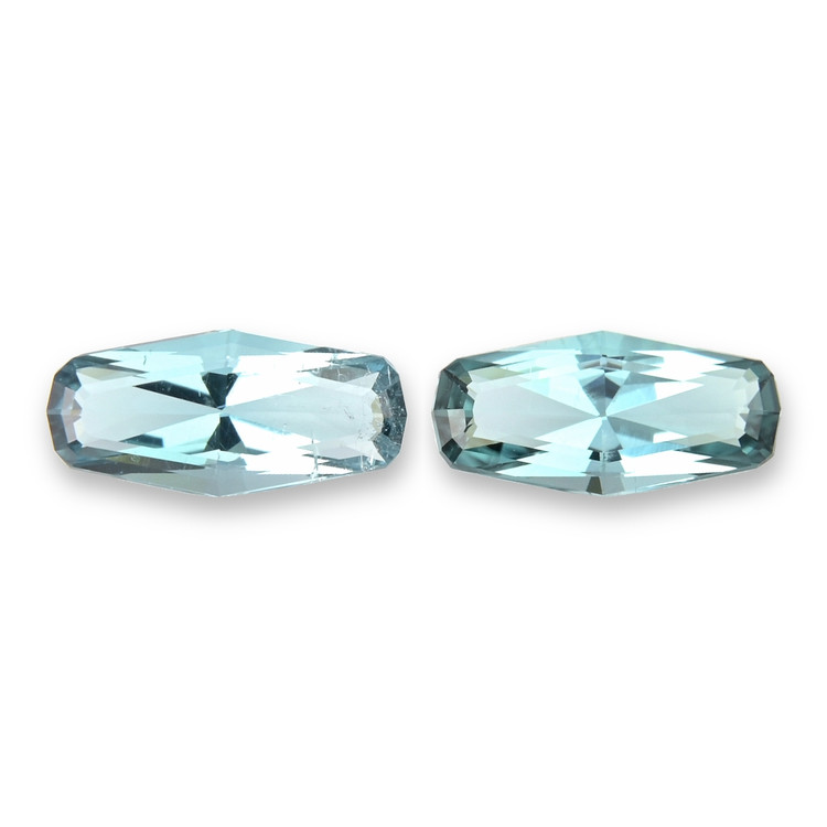 2.69 Ct.Tw. Blue Tourmaline Pair from Namibia