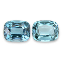 3.11 Ct.Tw.Total Carat Weight Blue Tourmaline Pair from Namibia Video