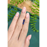 0.87&nbsp;Ct.Tw.Total Carat Weight Blue Sapphire Pair from Ceylon (Sri Lanka) Life Style