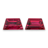 0.64&nbsp;Ct.Tw.Total Carat Weight Ruby Pair from Mozambique Video