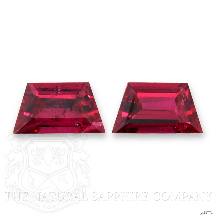 0.64 Ct.Tw. Ruby Pair from Mozambique