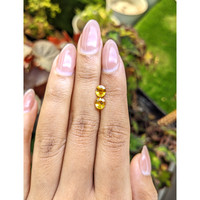 1.47&nbsp;Ct.Tw.Total Carat Weight Yellow Sapphire Pair from Ceylon (Sri Lanka) Life Style