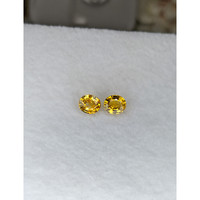 1.47&nbsp;Ct.Tw.Total Carat Weight Yellow Sapphire Pair from Ceylon (Sri Lanka) Life Style