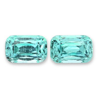 1.99&nbsp;Ct.Tw.Total Carat Weight Greenish Blue Tourmaline Pair from Brazil Video