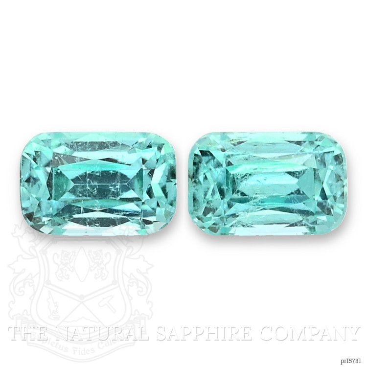 1.99 Ct.Tw. Greenish Blue Tourmaline Pair from Brazil