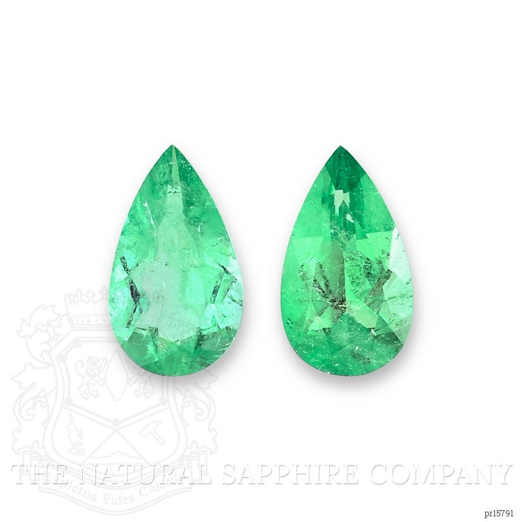 2.29 Ct.Tw. Emerald Pair from Colombia