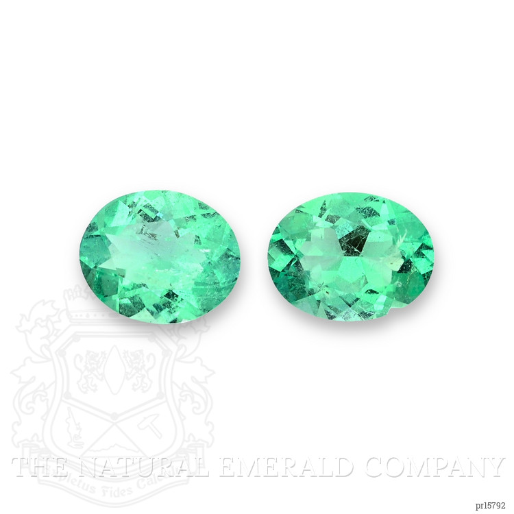 2.65 Ct.Tw. Emerald Pair from Colombia