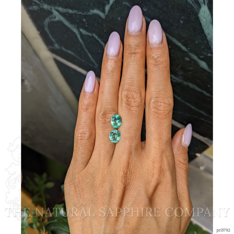 2.65 Ct.Tw. Emerald Pair from Colombia