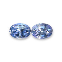 1.78&nbsp;Ct.Tw.Total Carat Weight Blue Sapphire Pair from Ceylon (Sri Lanka) Video