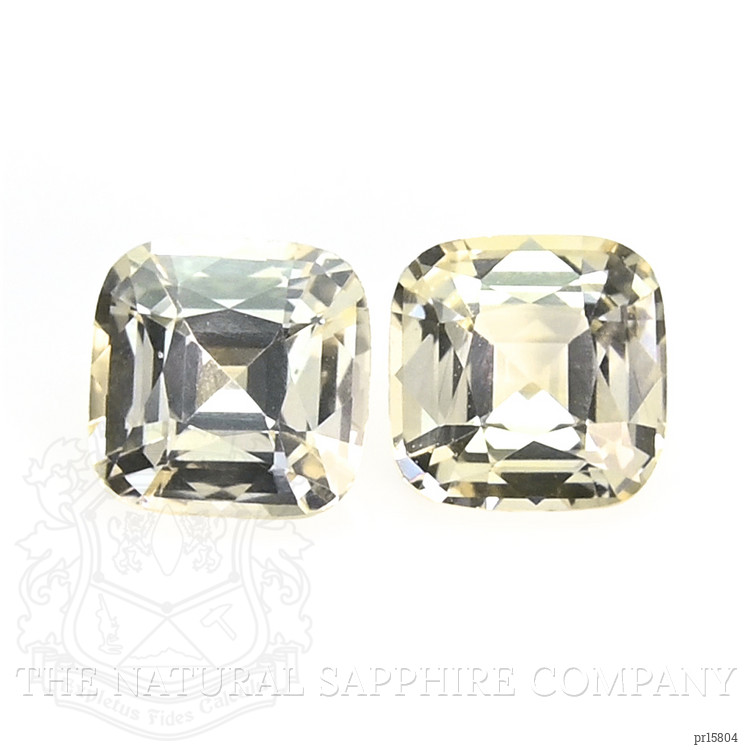 1.17 Ct.Tw. Peach Sapphire Pair from Madagascar