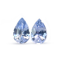 1.65&nbsp;Ct.Tw.Total Carat Weight Blue Sapphire Pair from Madagascar Video