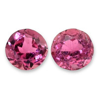 0.55&nbsp;Ct.Tw.Total Carat Weight Pink Tourmaline Pair from Brazil Video