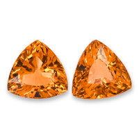 3.76&nbsp;Ct.Tw.Total Carat Weight Orange Spessartite Garnet Pair from Madagascar Video