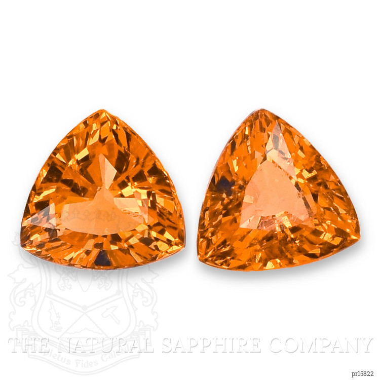 3.76 Ct.Tw. Orange Spessartite Garnet Pair from Madagascar