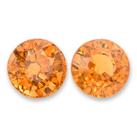 4.87&nbsp;Ct.Tw.Total Carat Weight Orange Spessartite Garnet Pair from Madagascar Video