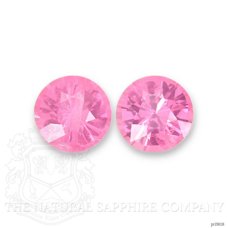 0.43 Ct.Tw. Pink Spinel Pair from Tanzania