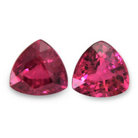 0.71&nbsp;Ct.Tw.Total Carat Weight Ruby Pair from Mozambique Video