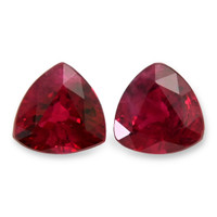 0.51&nbsp;Ct.Tw.Total Carat Weight Ruby Pair from Mozambique Video