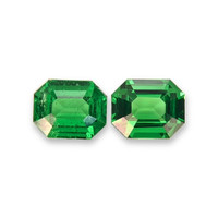 0.86&nbsp;Ct.Tw.Total Carat Weight Tsavorite Garnet Pair from Tanzania Video