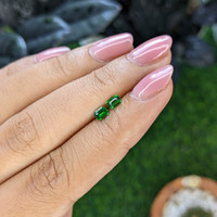 0.47&nbsp;Ct.Tw.Total Carat Weight Tsavorite Garnet Pair from Tanzania Life Style