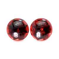 1.94&nbsp;Ct.Tw.Total Carat Weight Red Cabochon Almandine Garnet Pair from Ceylon (Sri Lanka) Video