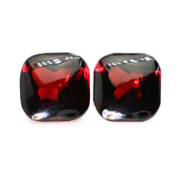 4.84&nbsp;Ct.Tw.Total Carat Weight Red Cabochon Almandine Garnet Pair from Ceylon (Sri Lanka) Video