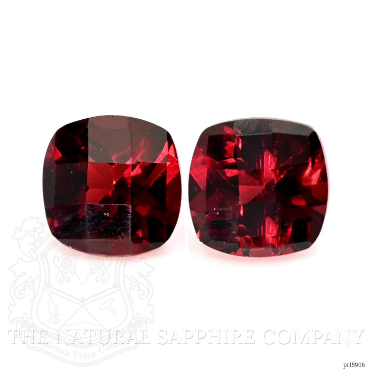 2.50 Ct.Tw. Red Almandine Garnet Pair from Ceylon (Sri Lanka)