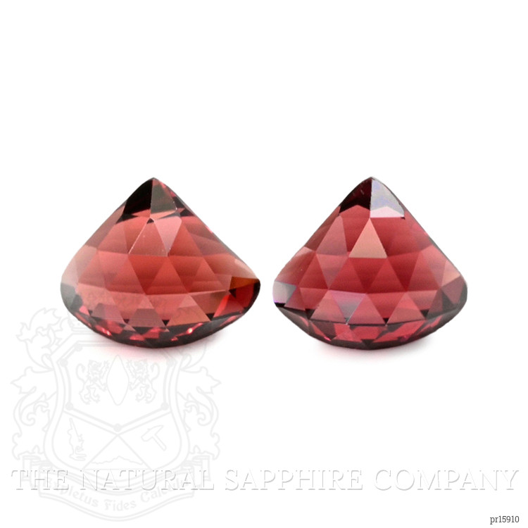 2.39 Ct.Tw. Red Almandine Garnet Pair from Ceylon (Sri Lanka)