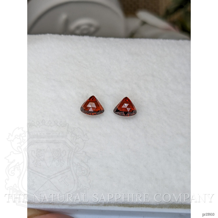 2.39 Ct.Tw. Red Almandine Garnet Pair from Ceylon (Sri Lanka)