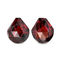 2.94&nbsp;Ct.Tw.Total Carat Weight Red Almandine Garnet Pair from Ceylon (Sri Lanka) Video