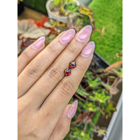 2.94&nbsp;Ct.Tw.Total Carat Weight Red Almandine Garnet Pair from Ceylon (Sri Lanka) Life Style