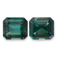 4.71&nbsp;Ct.Tw.Total Carat Weight Bluish Green Sapphire Pair from Madagascar Video