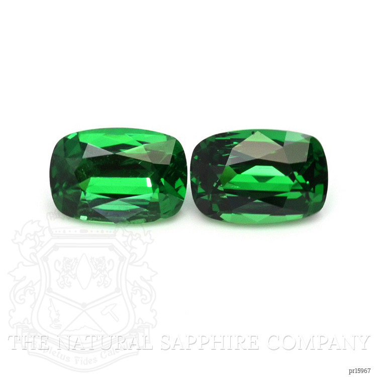 2.21 Ct.Tw. Tsavorite Garnet Pair from Madagascar