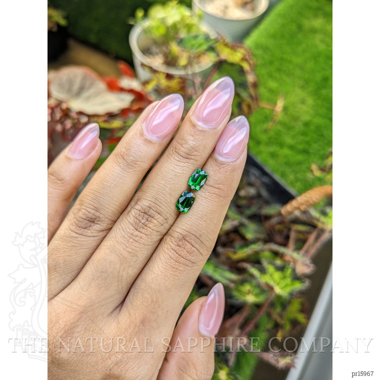 2.21 Ct.Tw. Tsavorite Garnet Pair from Madagascar