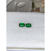 2.21&nbsp;Ct.Tw.Total Carat Weight Tsavorite Garnet Pair from Madagascar Life Style