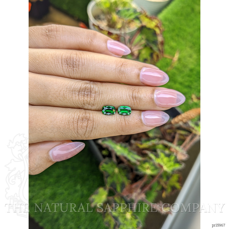 2.21 Ct.Tw. Tsavorite Garnet Pair from Madagascar
