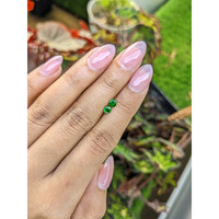 0.50 Ct.Tw.Total Carat Weight Tsavorite Garnet Pair from Madagascar Life Style