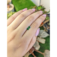 0.53 Ct.Tw.Total Carat Weight Tsavorite Garnet Pair from Madagascar Life Style