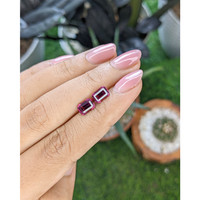 2.62&nbsp;Ct.Tw.Total Carat Weight Purplish Pink Garnet Pair from Ceylon (Sri Lanka) Life Style