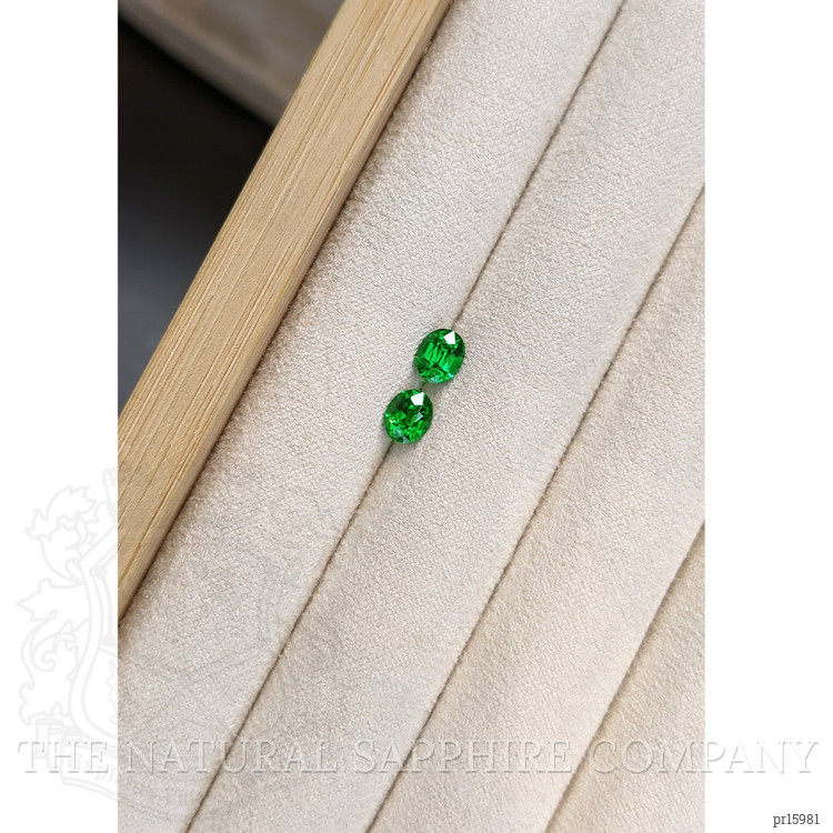 1.25 Ct.Tw. Tsavorite Garnet Pair from Tanzania