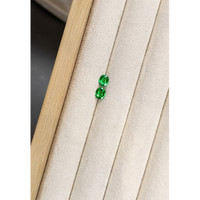 1.08 Ct.Tw.Total Carat Weight Tsavorite Garnet Pair from Tanzania Life Style