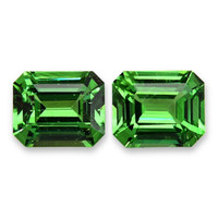 1.19&nbsp;Ct.Tw.Total Carat Weight Tsavorite Garnet Pair from Tanzania Video