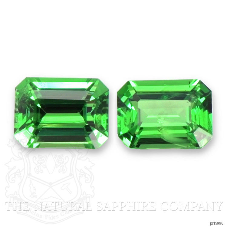1.45 Ct.Tw. Tsavorite Garnet Pair from Tanzania