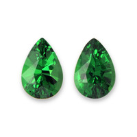1.45&nbsp;Ct.Tw.Total Carat Weight Tsavorite Garnet Pair from Tanzania Video