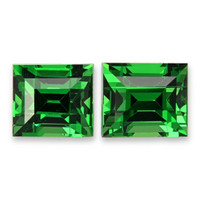 0.72&nbsp;Ct.Tw.Total Carat Weight Tsavorite Garnet Pair from Tanzania Video