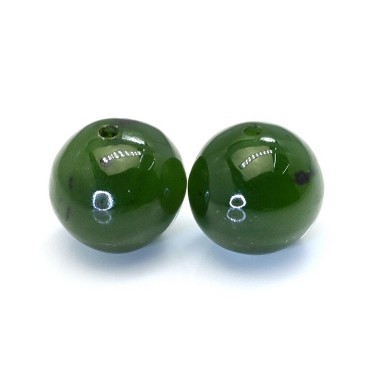 25.52 Ct.Tw. Green Jade Pair from Burma (Myanmar)