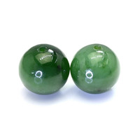 28.54&nbsp;Ct.Tw.Total Carat Weight Green Jade Pair from Burma (Myanmar) Video